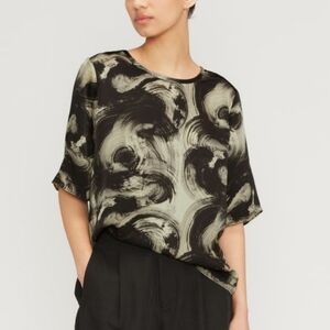 Everlane The Satin Relaxed Tee